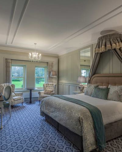 Luxury hotel suite at 4 star kerry castle hotel