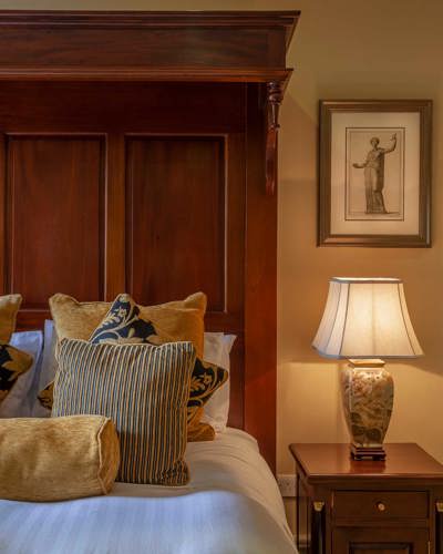 Comfortable and luxurious bedding at the 4 star ballyseede castle hotel