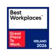Best Workplaces In Ireland 2026 Badge
