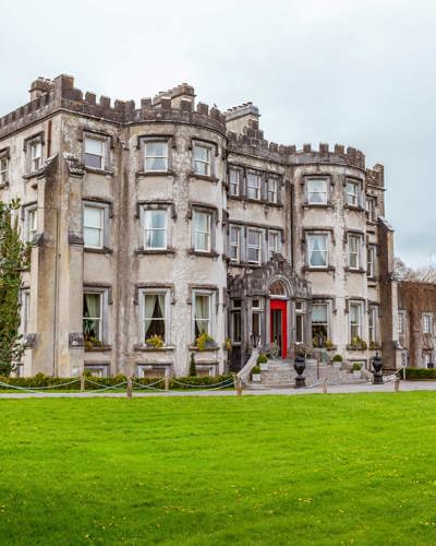 Exterior of the ballyseede castle hotel in kerry