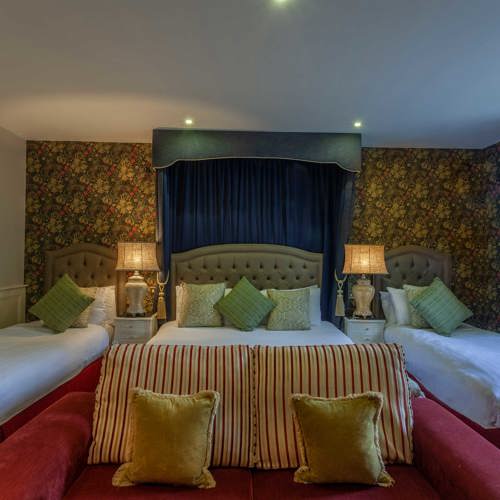 Family hotel suite at 4 start irish castle hotel