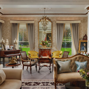 mitzies lounge at ballyseede castle estate in ireland