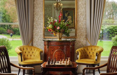 Chess at the ballyseede castle hotel in ireland