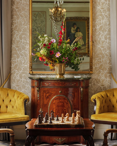Chess at the ballyseede castle hotel in ireland