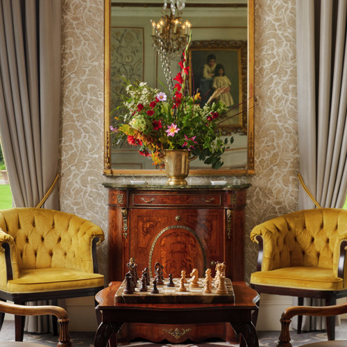 Chess at the ballyseede castle hotel in ireland